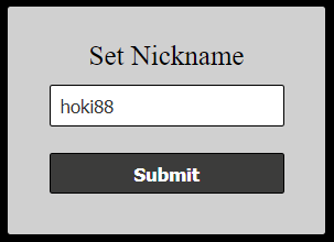nickname
